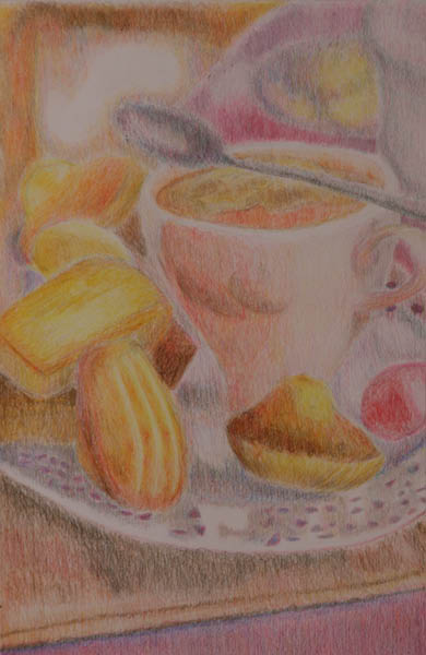 Melanie - Crayons de couleurs - Madeleines - 2009