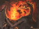 gouache_alexandre_dragon_de_feu
