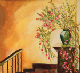 gouache_fleur_escalier_rosinda