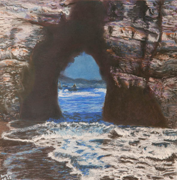 Brigitte - L'arche dans la falaise - 2009