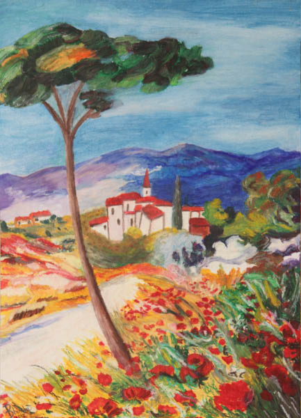 pastel_huile_brigitte_provence