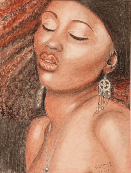 Portrait de femme noire